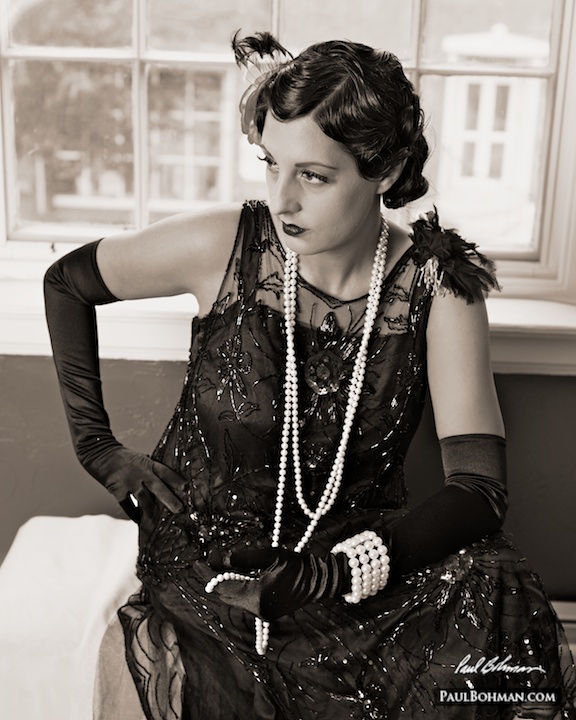 1920's speakeasy fashion